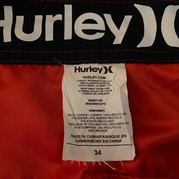 Hurley Swim | Board shorts | Size 34 | - Picture 6 of 6